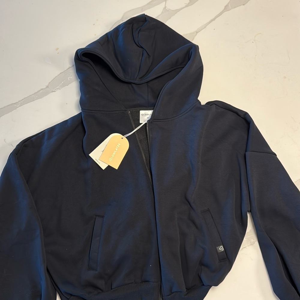 SOLD OUT Blogilates Marshmallow Hoodie Black Medium